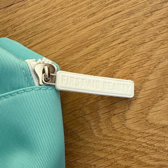 First Aid Beauty - Get Ready With Me Beauty Bag in Teal Blue - Picture 2 of 5